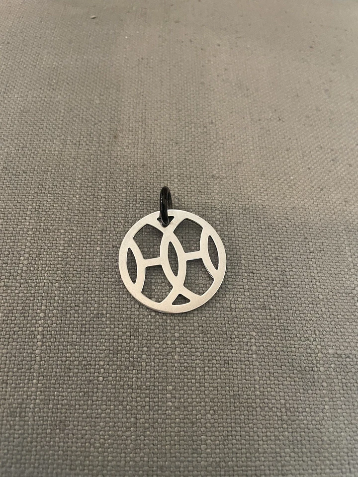 Hermoso COLGANTE DE PLATA VINTAGE AUTÉNTICO HERMES Lena Horne ¡¡¡No te pierdas!!!! Foto 2 de 4