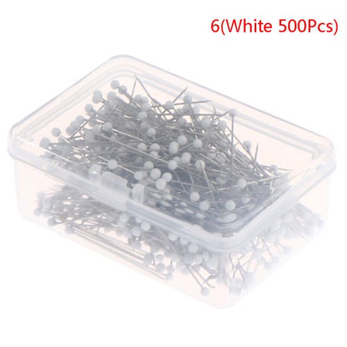 Sewing Pins 38mm Glass Ball Head Push Quilting Pins for Jewelry DIY Sewing T Ht - Picture 14 of 16