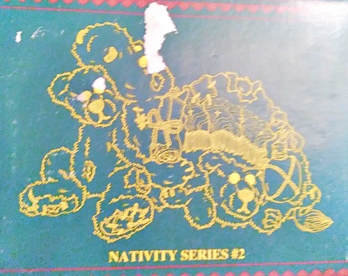 Juego de 11 - NATIVIDAD - Boyds Bears Resina Concurso Estatuillas con Cajas de Navidad - Imagen 10 de 12