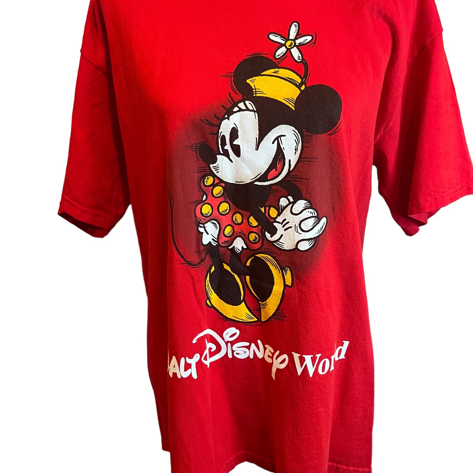 Red Minnie And Mickey Mouse T-Shirt main image 1