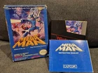 1987 Mega Man Nes Nintendo CIB Oval Soq Hangtab version