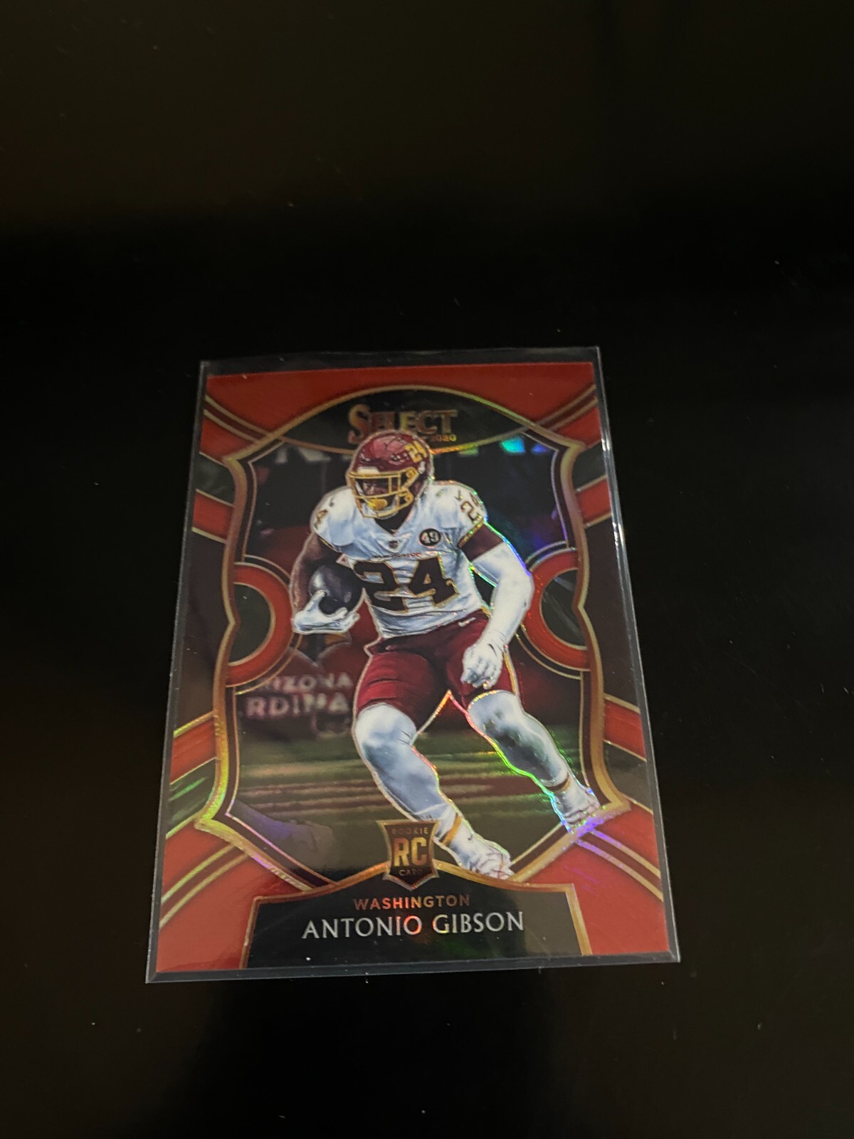 Antonio Gibson 2020 Select Concourse Red Prizm /99 RC Commanders 72 PWE