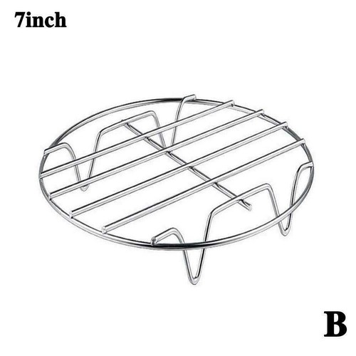 Air fryer steel single-layer grill Pot rack fryer For 2.5QT-6.4QT 2024 - Picture 13 of 14