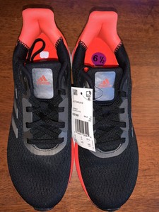 Adidas Astrarun Mens Running Color: Core Black - Night Metallic - Solar Red  MPN: EG7508