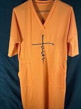 Faith Orange Leisure Dress Women Sz 3XL