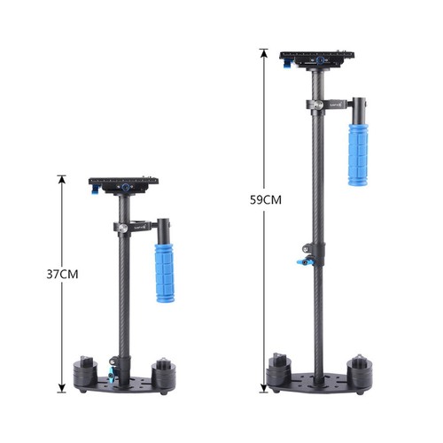 Portable S60T Carbon Fiber Handheld Steady Stabilizer for Canon EOS 5D2/3 DSLR - Picture 9 of 9