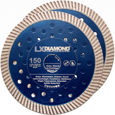 LXDIAMOND Diamant-Trennscheibe 150mm für BAIER BDN 452 453 463 466 Schlitzfräse