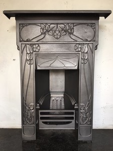Details About Original Restored Antique Cast Iron Arts Crafts Fireplace Medium Bedroom Ta301