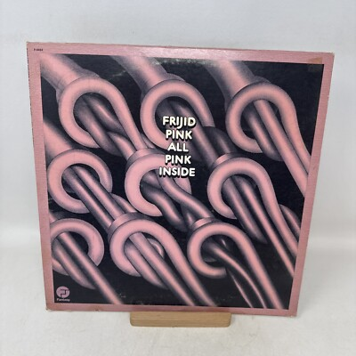 #ad Frijid Pink All Pink Inside LP Fantasy F 9464 1974 Promo Copy $18.00
