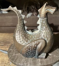 1982 Gates General Corp Cast Dragon Humidifier For Wood Stove Puff The Magic