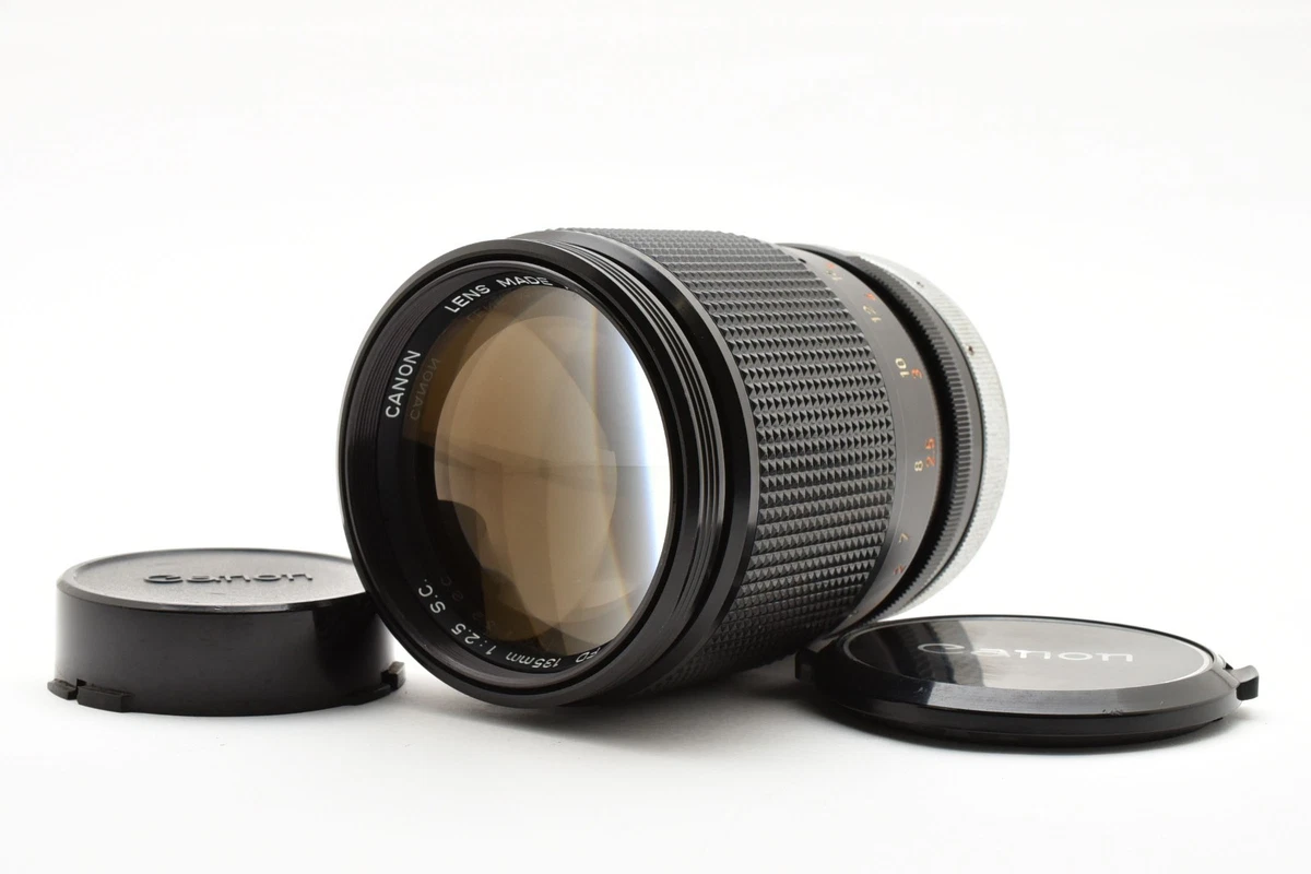 Canon FD Camera Lenses 135mm Focal f/2.5 Maximum Aperture for sale