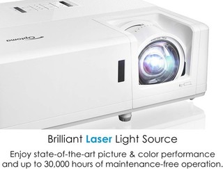 Optoma GT1090HDR Short Throw Laser Home Theater Projector | 4K HDR Input | Lamp