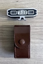 Telex Camera Range Finder German Made with Leather Case 2.75" Wide