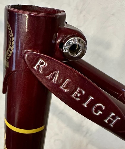 1984 Raleigh Coaster Sport Step-Through 410 Stahlrahmen 17,5 weinrot Riemenscheibe USA - Bild 7 von 22