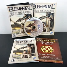 Elemental War of Magic (Microsoft Windows) PC Video Game CIB Complete W/ Manual