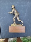 US Military Soldier Flag Holder On Hardwood Base — photo 2