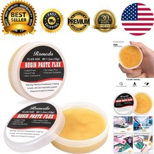 Versatile 2 Pack Rosin Solder Flux for Professional and DIY Electronics - 70g