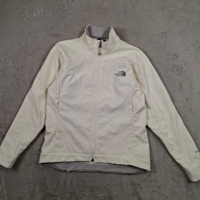 The North Face Jacke Damen Medium Creme Apex Softshell Fleece gefüttert Wandern