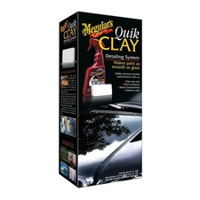 Meguiar's Quik Clay Detailing System - Starter Kit Lackreinigungsset mit Lackrei