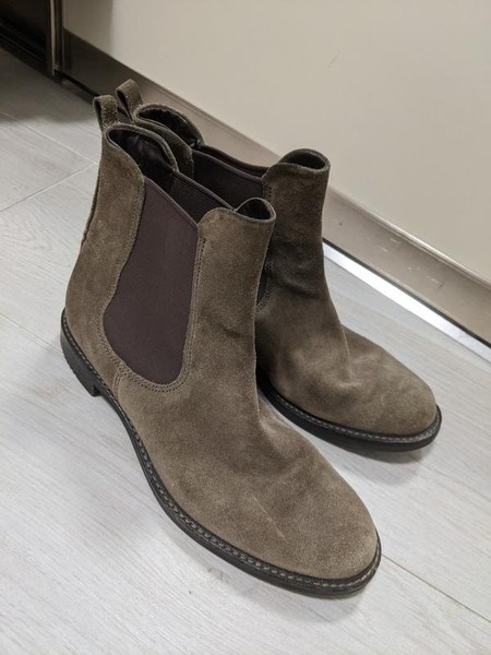 Men Ecco Boots Brown 41 #3PYO