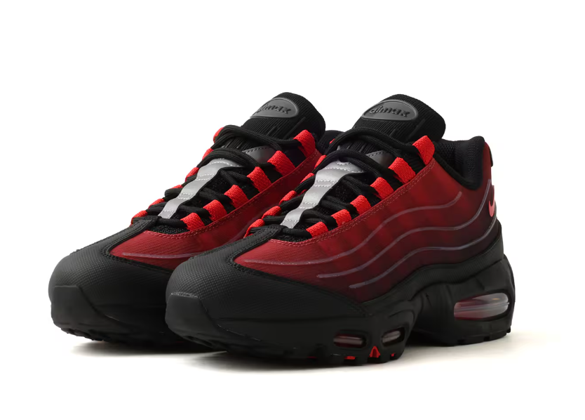 Nike Air Max 95 ブラック レッド Nike Air Max 95 Big Bubble IH7853-005 Tech Red Black Men's Size