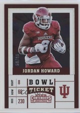 2017 Panini Contenders Draft Picks Bowl Ticket 56/99 Jordan Howard #54 1u6