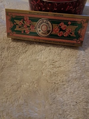 Roger & Gallet Seifen-Pack Carnation Oeillet Mignardise 3x100 g (300 g)