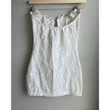 Vintage Frederick's of Hollywood Underbust Lace Corset White size L