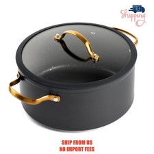 Thyme & Table 5 Qt Non-Stick Stock Pot with G...