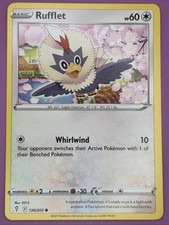 Rufflet 136/203 Evolving Skies Regular Finish Pokemon Card