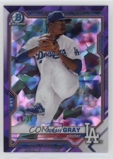 2021 Bowman Sapphire Edition Purple Refractor /20 Josiah Gray #BCP-150 0s9t