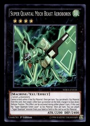 Super Quantal Mech Beast Aeroboros WIRA-EN035 Wing Raiders Super Rare 1st Edition