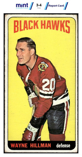 Wayne Hillman #41 card