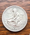 1982 Engelhard 1oz American Prospector Silver Bullion Round