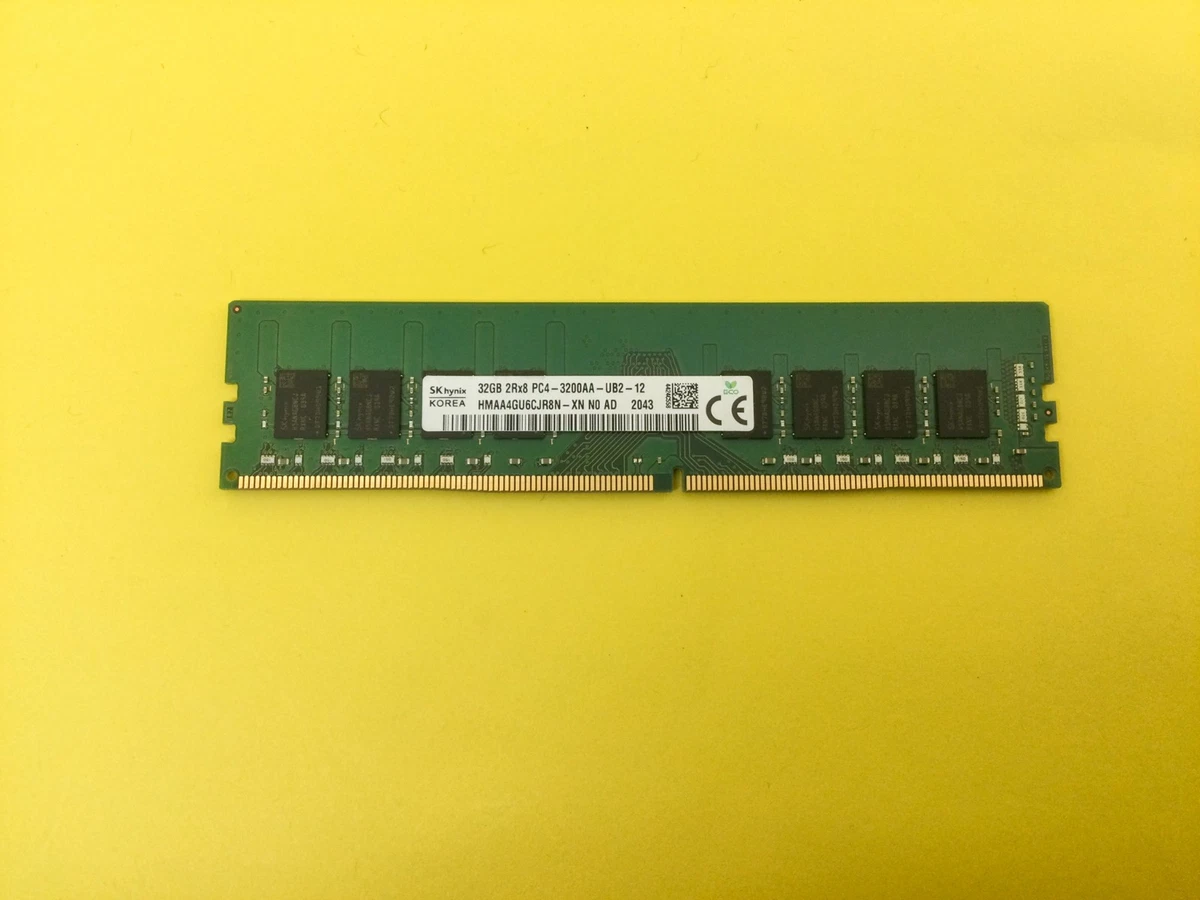 PC4-25600 (DDR4-3200) Bus Speed Computer RAM 32 GB Capacity per