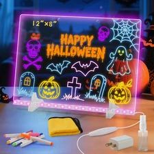 Lumiboard Led Drawing Board with 7 ColorsLight Up Acrylic Cosmody Drawing Bo