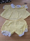 vintage Cabbage patch kid bib dress and bloomers outfit