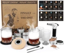 Personalized Whiskey Smoker Kit with Torch - Perfect Gift for Dads & Husbands