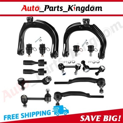 Front Upper Control Arm Ball Joint Tie Rod End Suspension For 04-07 GMC Isuzu