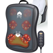 Shiatsu Back Massager with Heat : Up and Down Rolling Massage Electric Back Mass