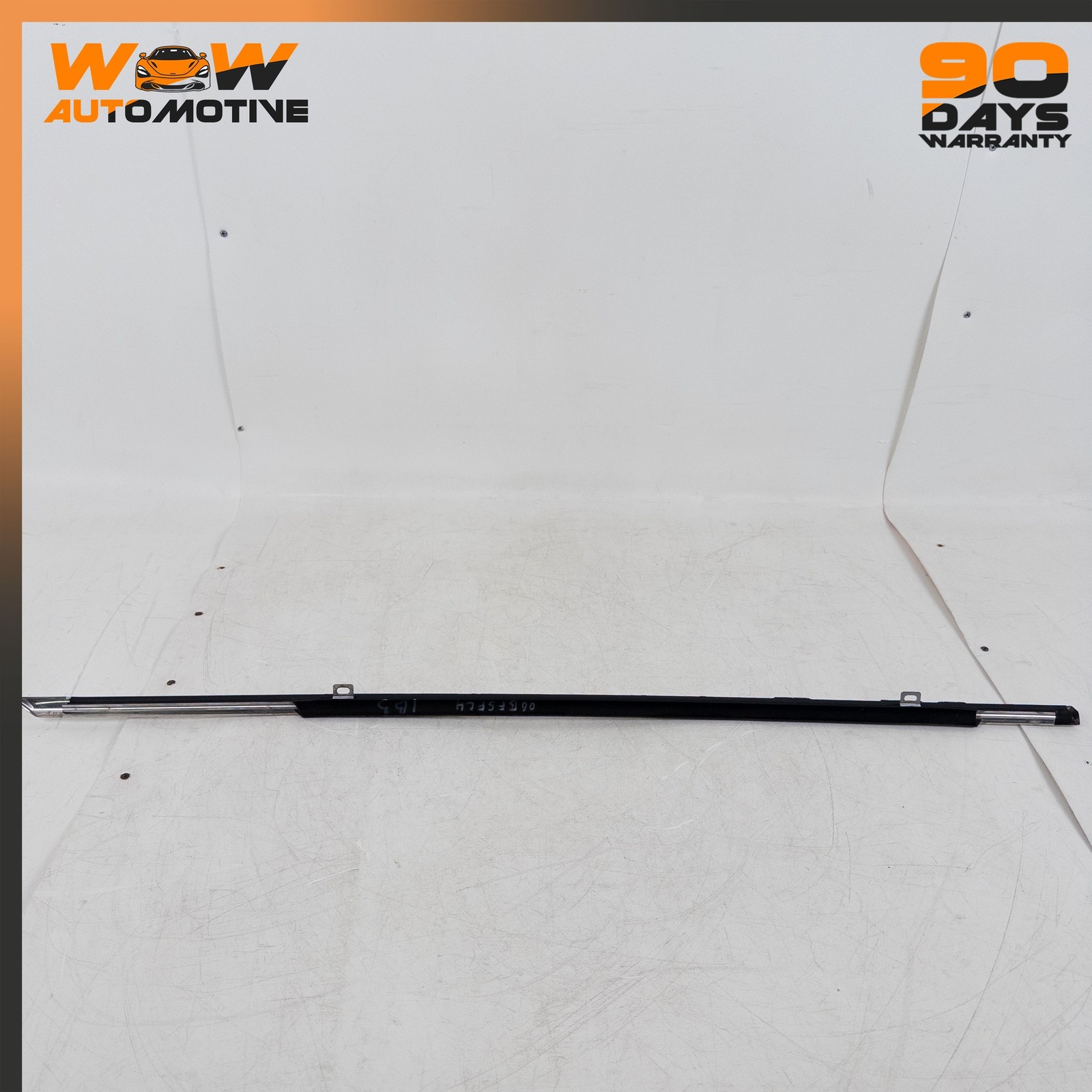 06-13 BENTLEY CONTINENTAL FLYING SPUR FRONT LEFT DOOR WINDOW MOLDING TRIM OEM
