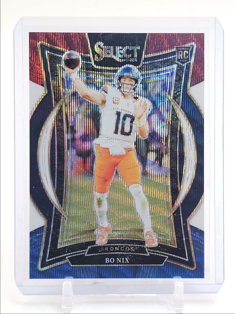BO NIX 2024 SELECT CONCOURSE ROOKIE TRI COLOR BRONCOS RC /299 Q5698