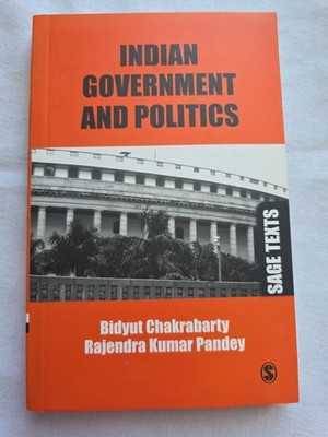 Indian Government And Politics Bidyut Chakrabarty Rajendra Kumar Pandey