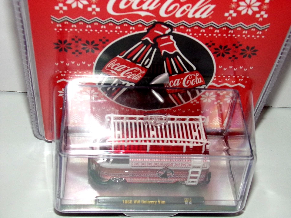 M2 1960 VW DELIVERY VAN Coca Cola 2025 Red Winter Holiday Theme Free Shipping - Image 4 of 4