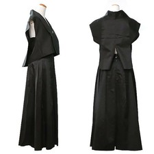 CHANEL Set Up Ladies Dress Pullover Black 38 36 Stylish Ladies 52579