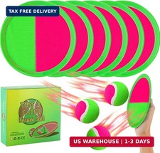 Outside Toys for Kids Ages 4-8 - Toss and Catch Ball Set, Kids Outdoor Games Yar