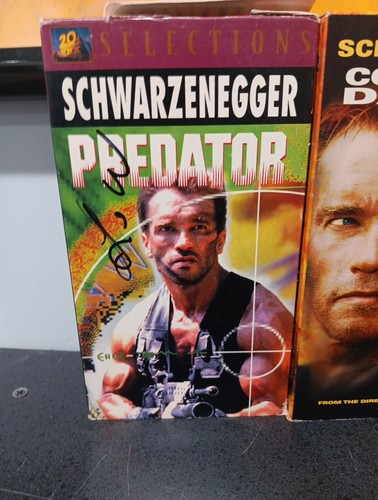 VHS Lot Arnold Predator, Collateral Damage, 6th Day, Eraser Action Horror Thrill - Picture 2 of 12