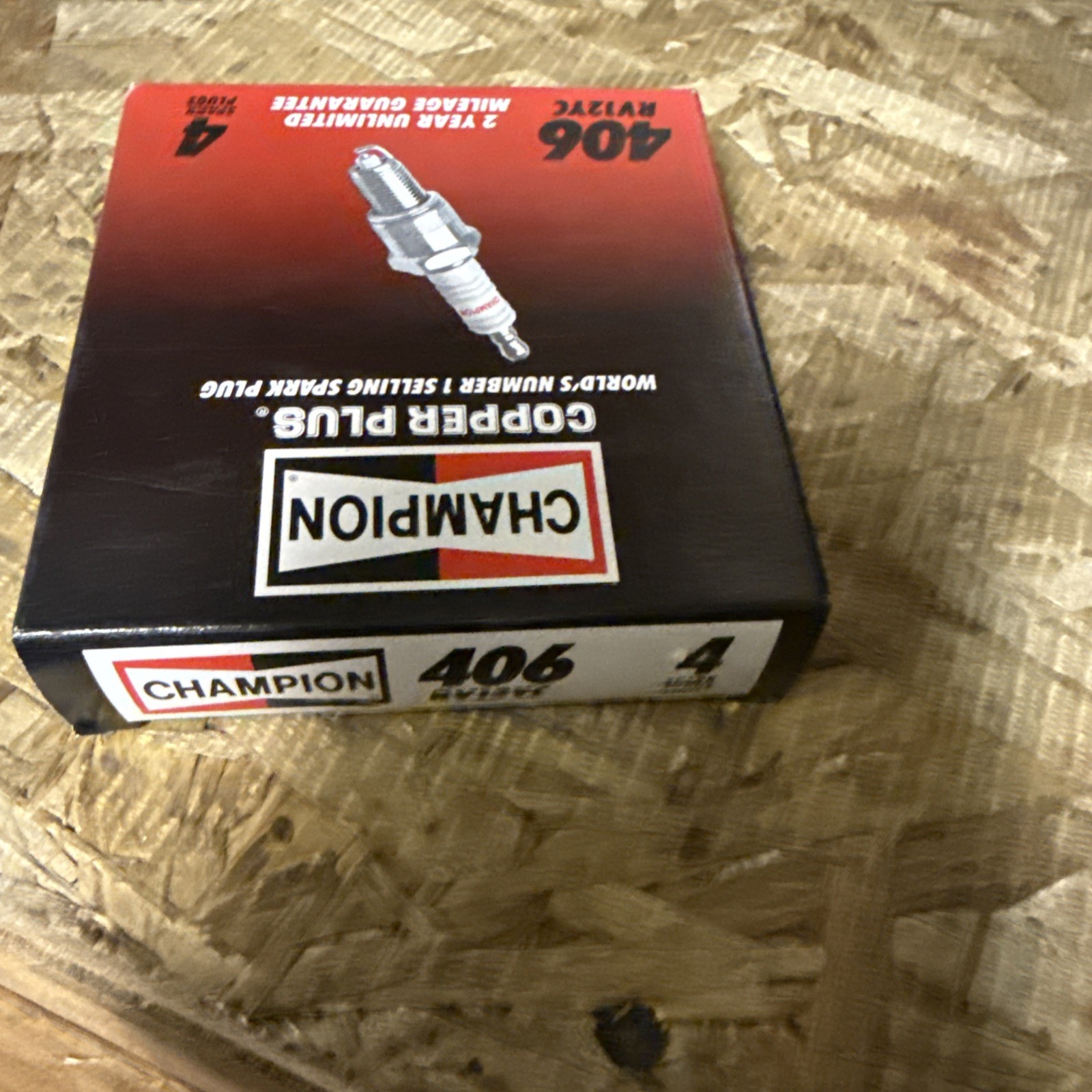 Champion 400 RV9YC Spark Plugs box of 4 MADE IN USA