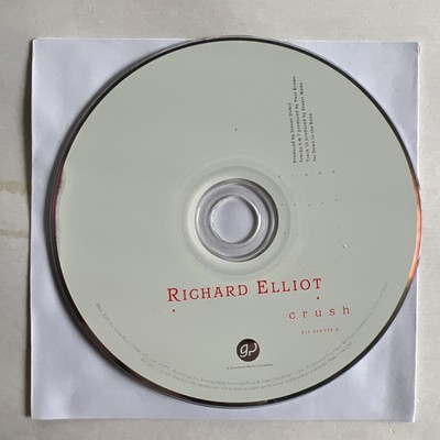 Crush - Audio CD By Richard Elliot - GOOD disc only