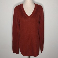 NWT RD Style Womens Rust Color Sweater Size S...